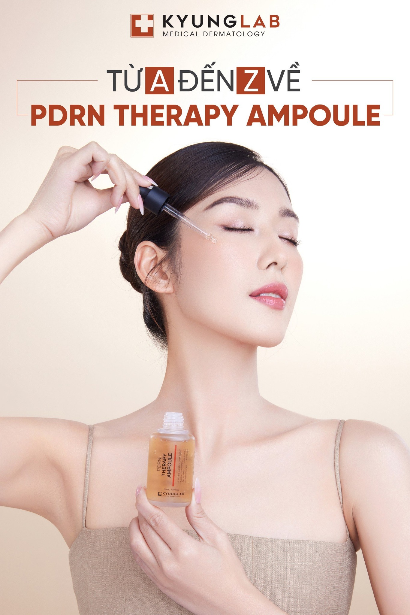 Serum trẻ hóa da Kyung Lab PDRN Therapy Ampoule 50ml - Phục hồi và nuôi dưỡng làn da