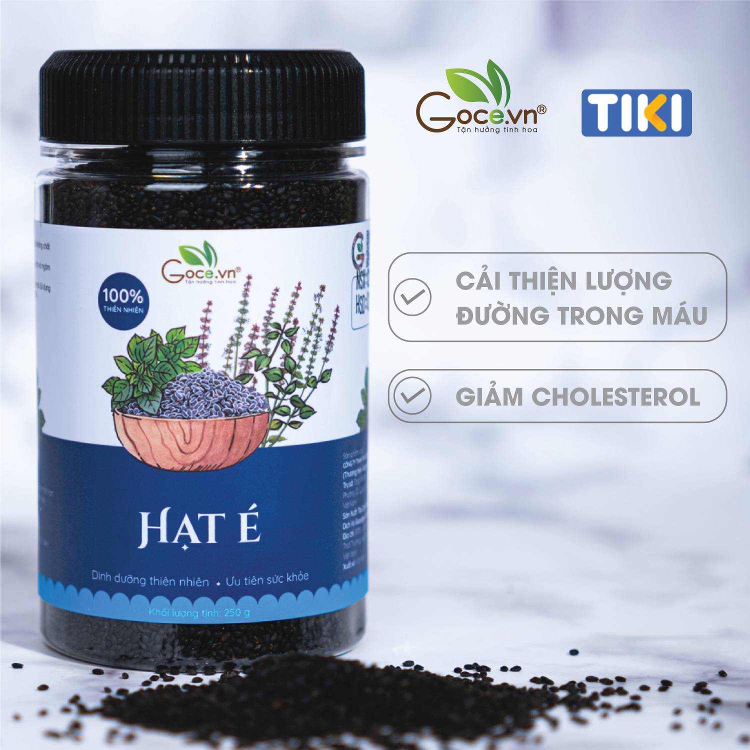 Hạt é chất lượng cao Goce - 250g