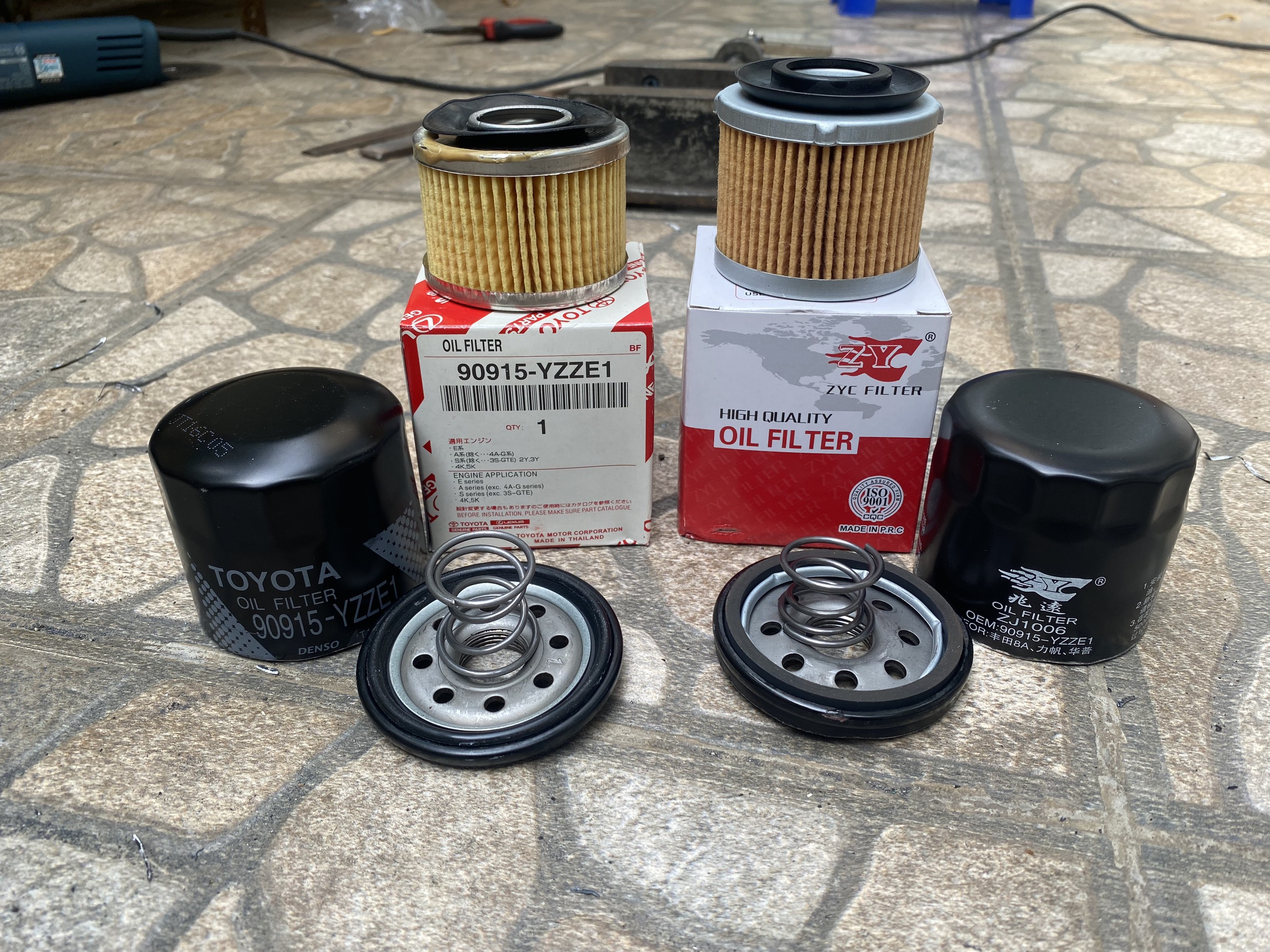 Lọc nhớt VIOS, COROLLA, YARIS, RUSH, AVANZA, WIGO, VELOZ, RAIZE, CAMRY