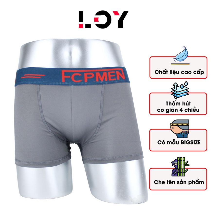 Quần boxer nam thun lạnh cao cấp, set 5 quần sịp đùi, quần xì đùi nam co giãn và thấm hút mồ hôi tốt giá rẻ