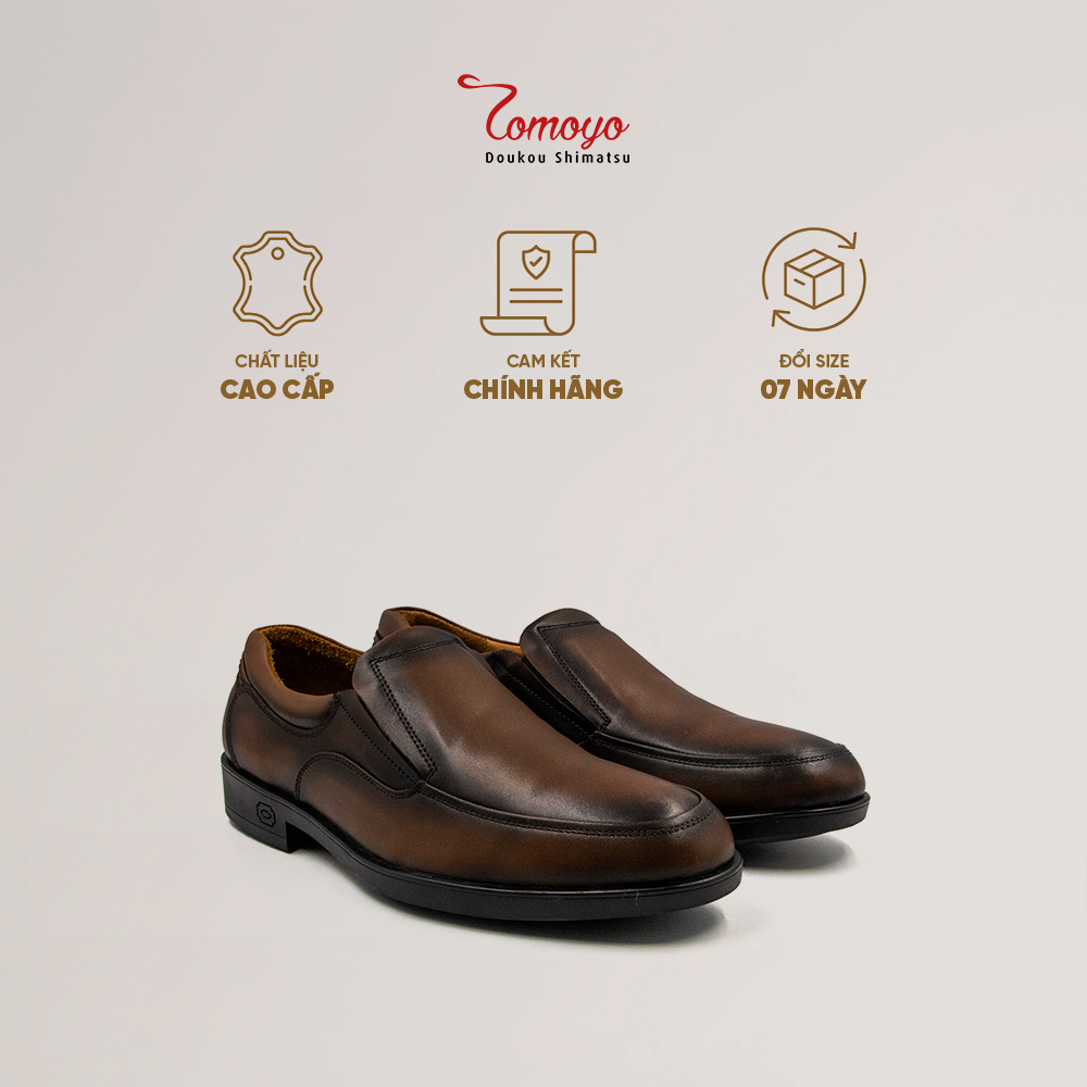 Giày Tây Nam Không Dây TOMOYO Penny Loafer TMN23802