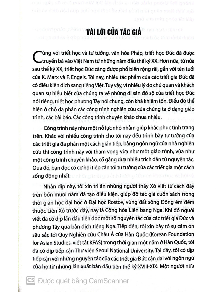 Sách - Chủ nghĩa duy tâm Đức - Từ I. KANT TỚI G.W.F. HEGEL