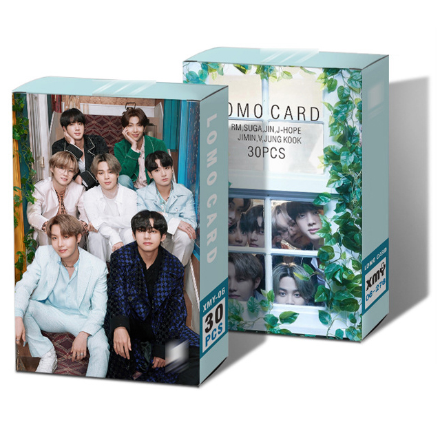 Bộ thẻ ảnh lomo card BTS