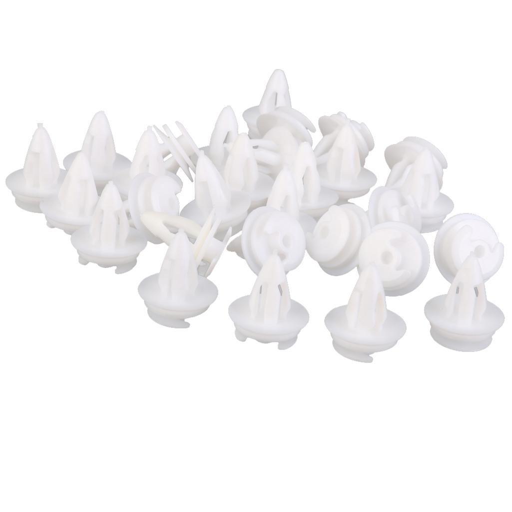 Nylon Door Trim Panel Retainers Clips for GM 51411973500 30Pcs