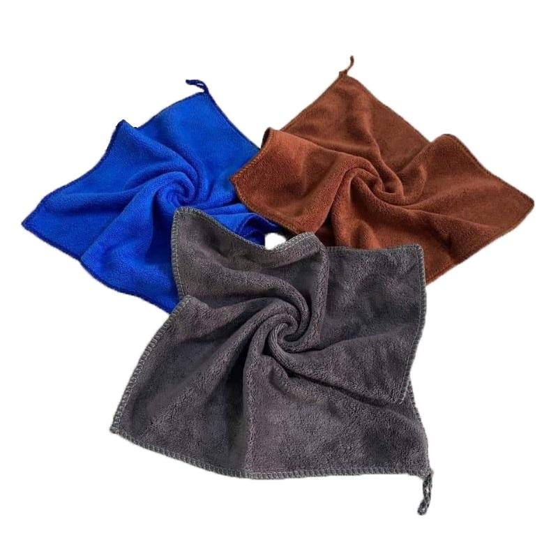 Khăn lau ô tô xe máy đa năng chất liệu Microfiber kích thước 35x35cm