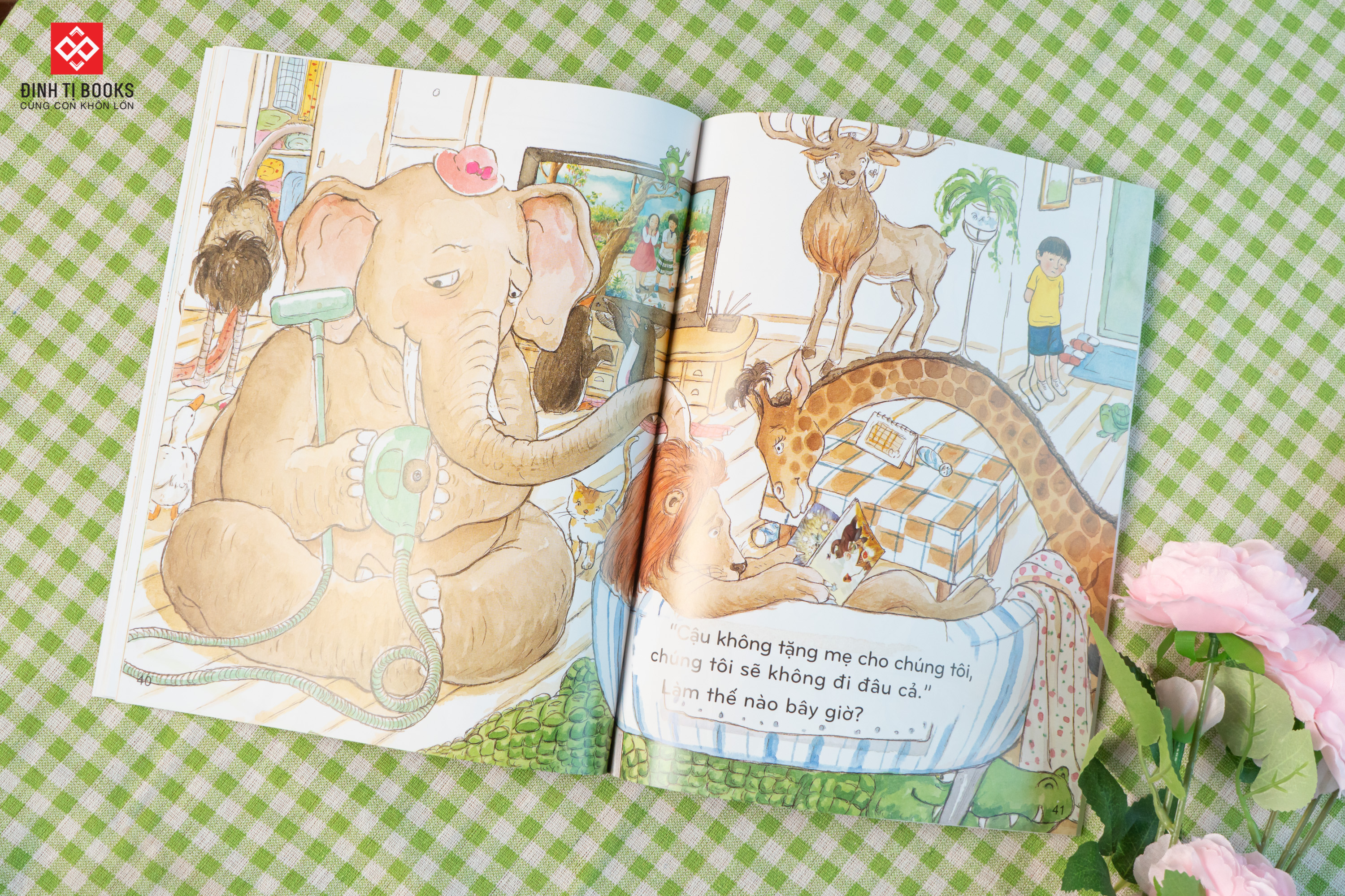 Sách - Tớ không tặng mẹ cho bạn đâu cho bé 3-9 tuổi - Đinh Tị Books