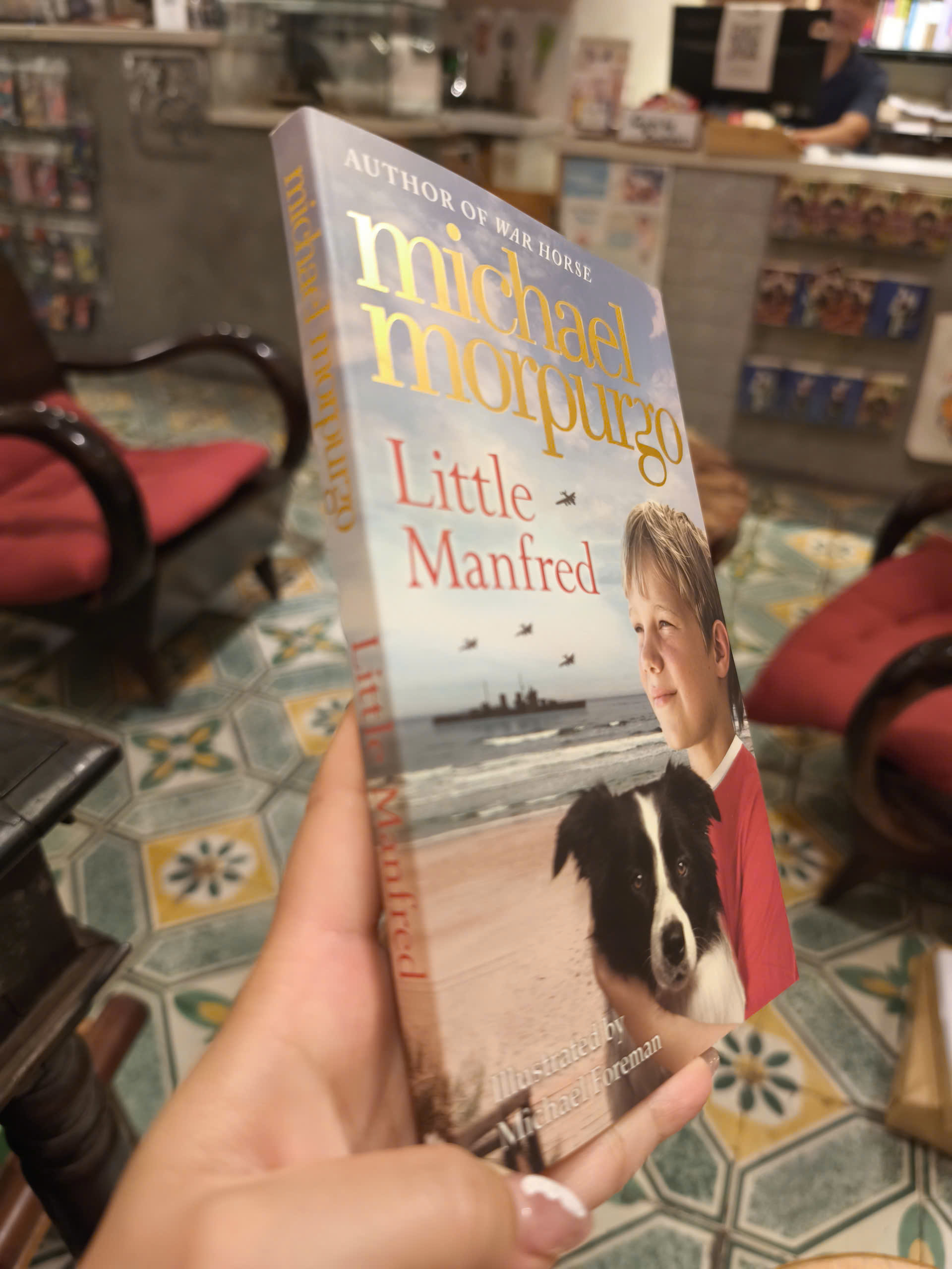 Little Manfred by Michael Morpurgo - Children Story Picture book in English - Sách Ngoại Văn