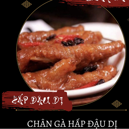 -Chân gà hấp đậu dị -500gr