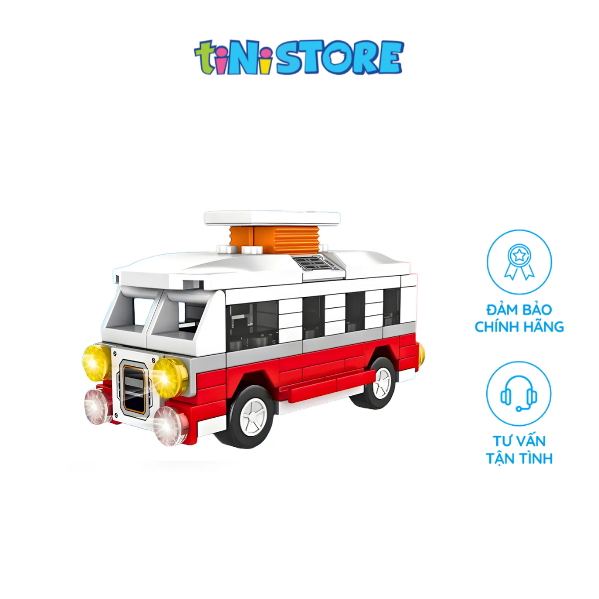 Đồ chơi lắp ráp xe nhà di động 99 mảnh Value Toys