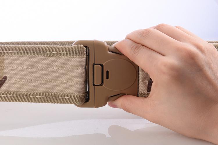 Đội Quân Mới Phong Cách Chiến Đấu Thắt Lưng Nhanh Chóng Phát Hành Chiến Thuật Dây Nịt Thời Trang Nam Vải Dây Ngoài Trời Săn Bắn Tùy Chọn 130Cm