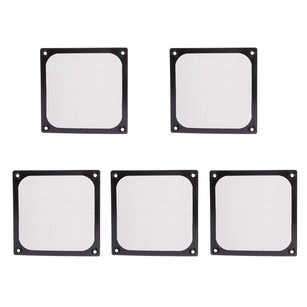 5 Cái Vỏ Chống Bụi 120mm Quạt Lọc Bụi Guard Grill Guard Cover Cho PC