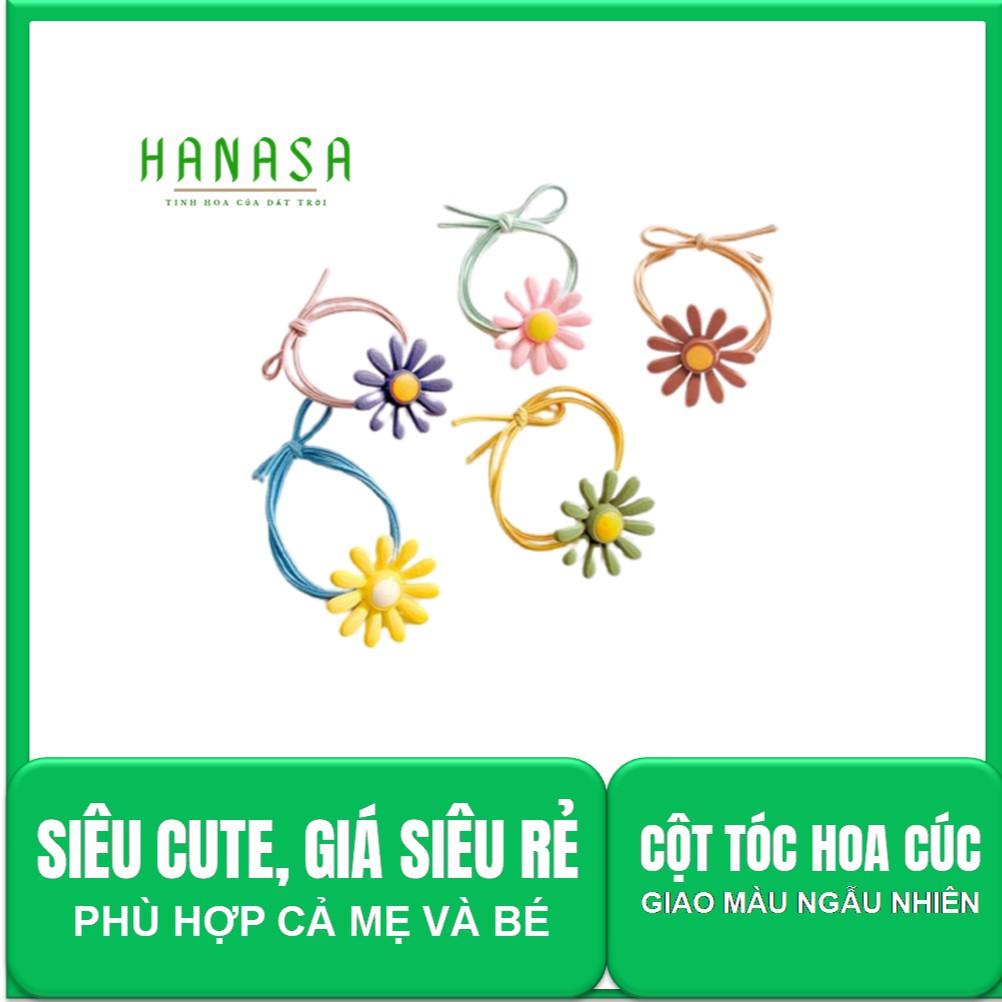 Dây cột tóc kẹp tóc co dãn thời trang Hàn Quốc siêu cute cho mẹ và bé 