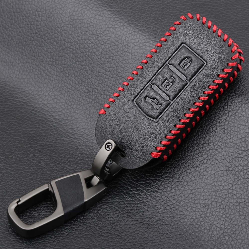 Vỏ Da Bảo Vệ Chìa Khóa Điều Khiển Từ Xa Cho Xe Hơi Mitsubishi Outlander Lancer Ex Asx Colt Grandis Pajero