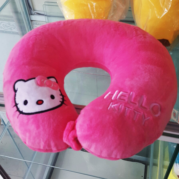 Gối Chữ U Mèo Hello Kitty U11 (Màu Hồng)