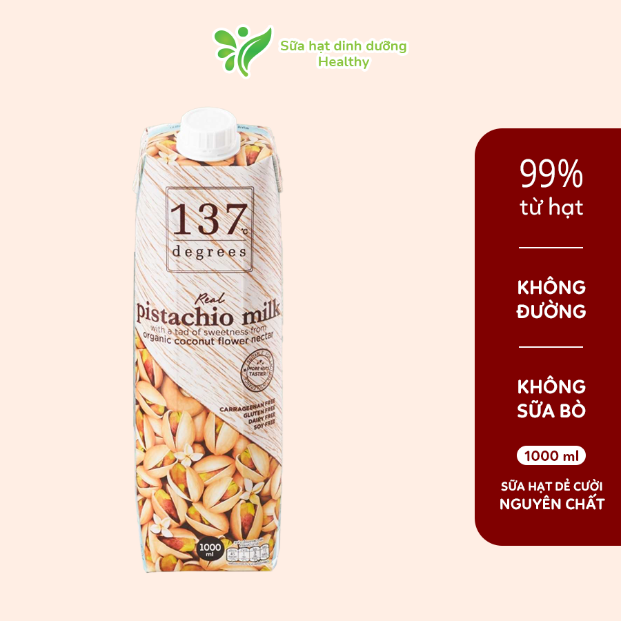 Combo 3 Hộp Sữa Hạt Dẻ Cười Nguyên Chất 137 Degrees