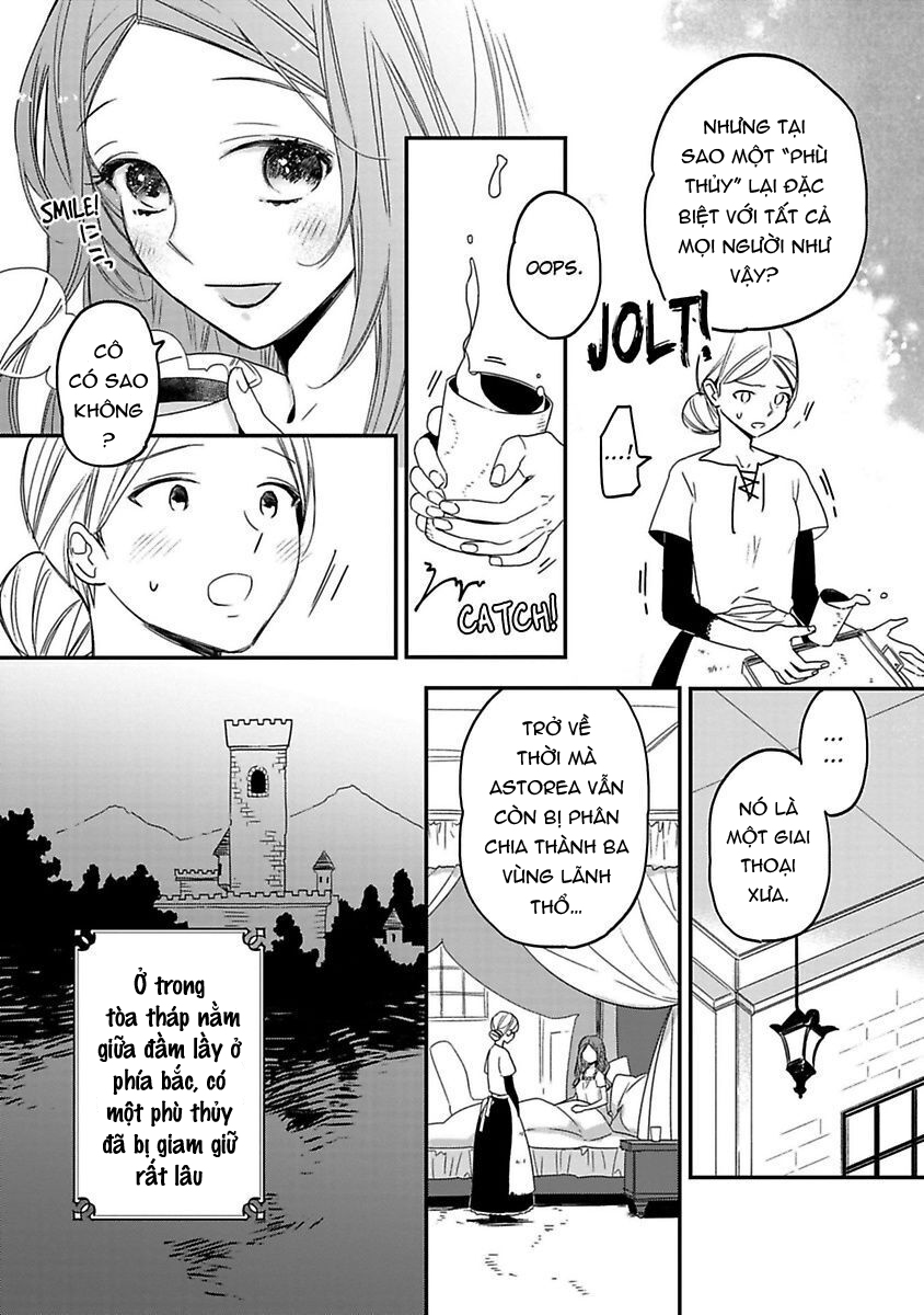 thái tử bạo chúa ở thế giới khác muốn cưới tôi ~ tên sói đen muốn cầu thân cô phù thủy tái sinh chapter 4.2 6