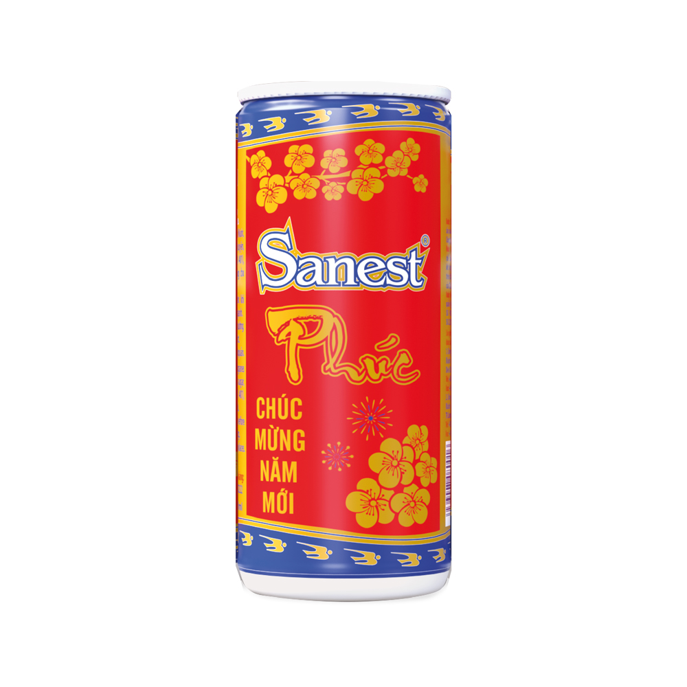 NƯỚC YẾN SÀO KHÁNH HÒA SANEST LON 190ML, KHAY 30 LON