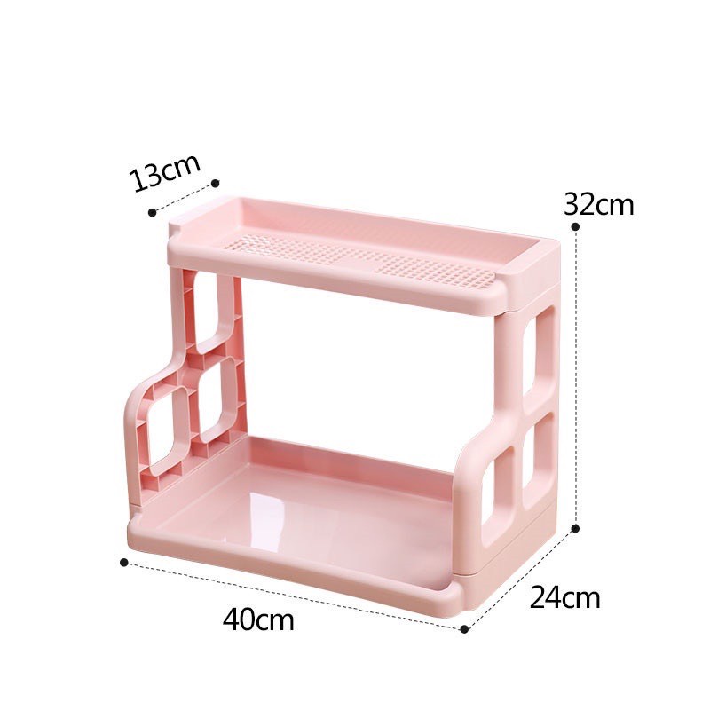 Kệ đựng gia vị 2 tầng - Kệ để đồ thông minh 2 tầng đa năng nhỏ gọn