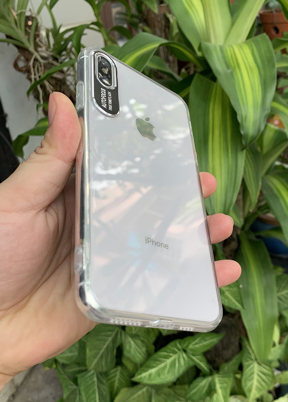 Ốp lưng bảo vệ camera dành cho iPhone XS MAX - Màu đen