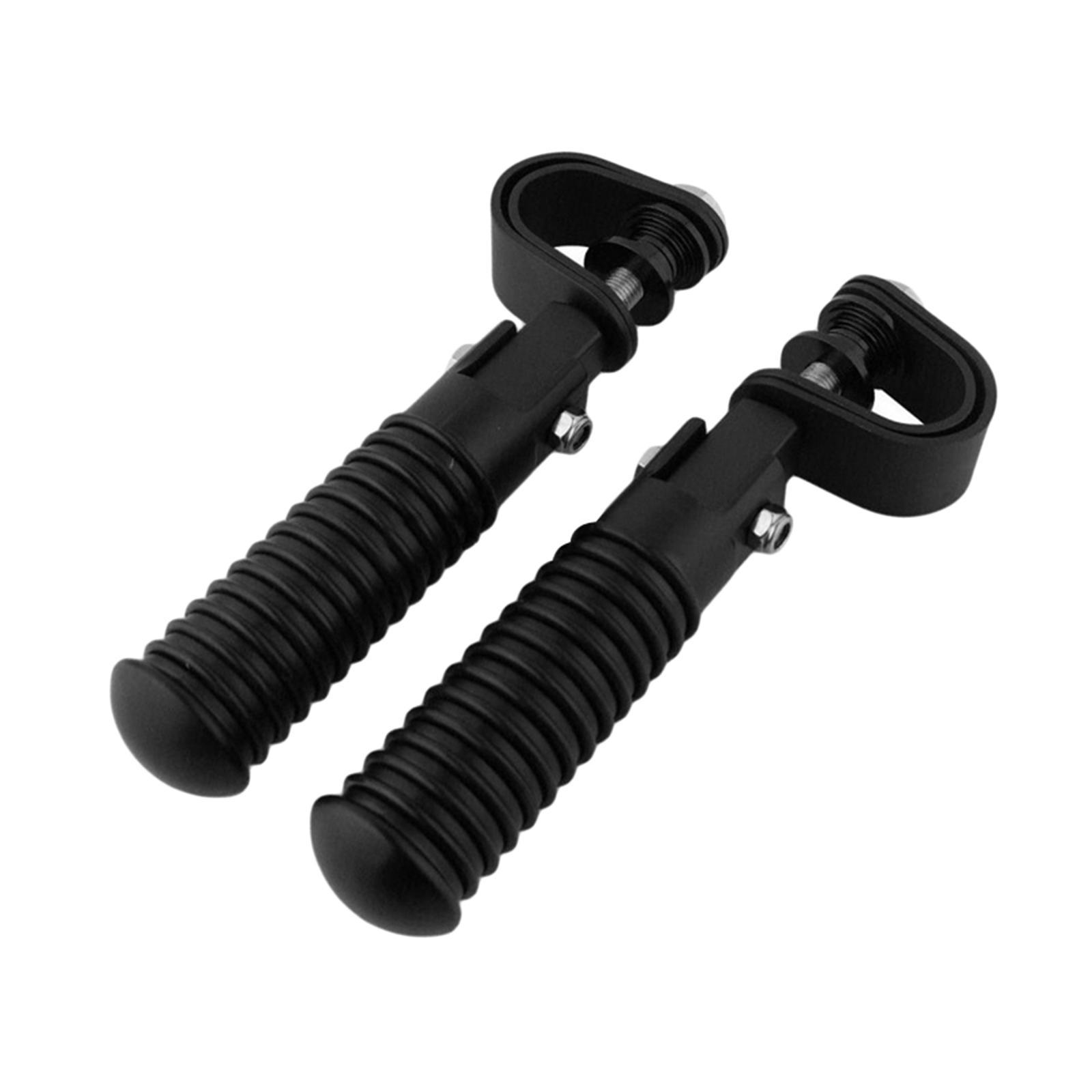 Universal Motorbike Foot Rests Replace Black