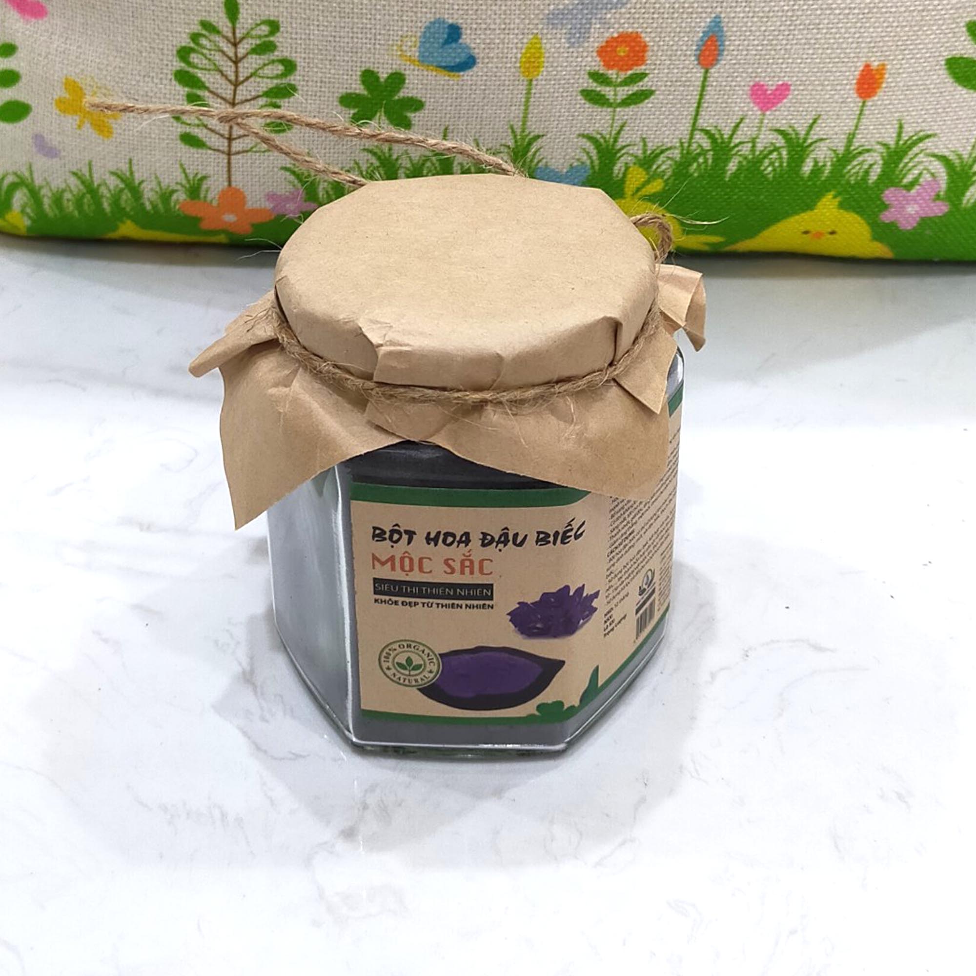 Bột Hoa Đậu Biếc Mộc Sắc Cao Cấp 150g