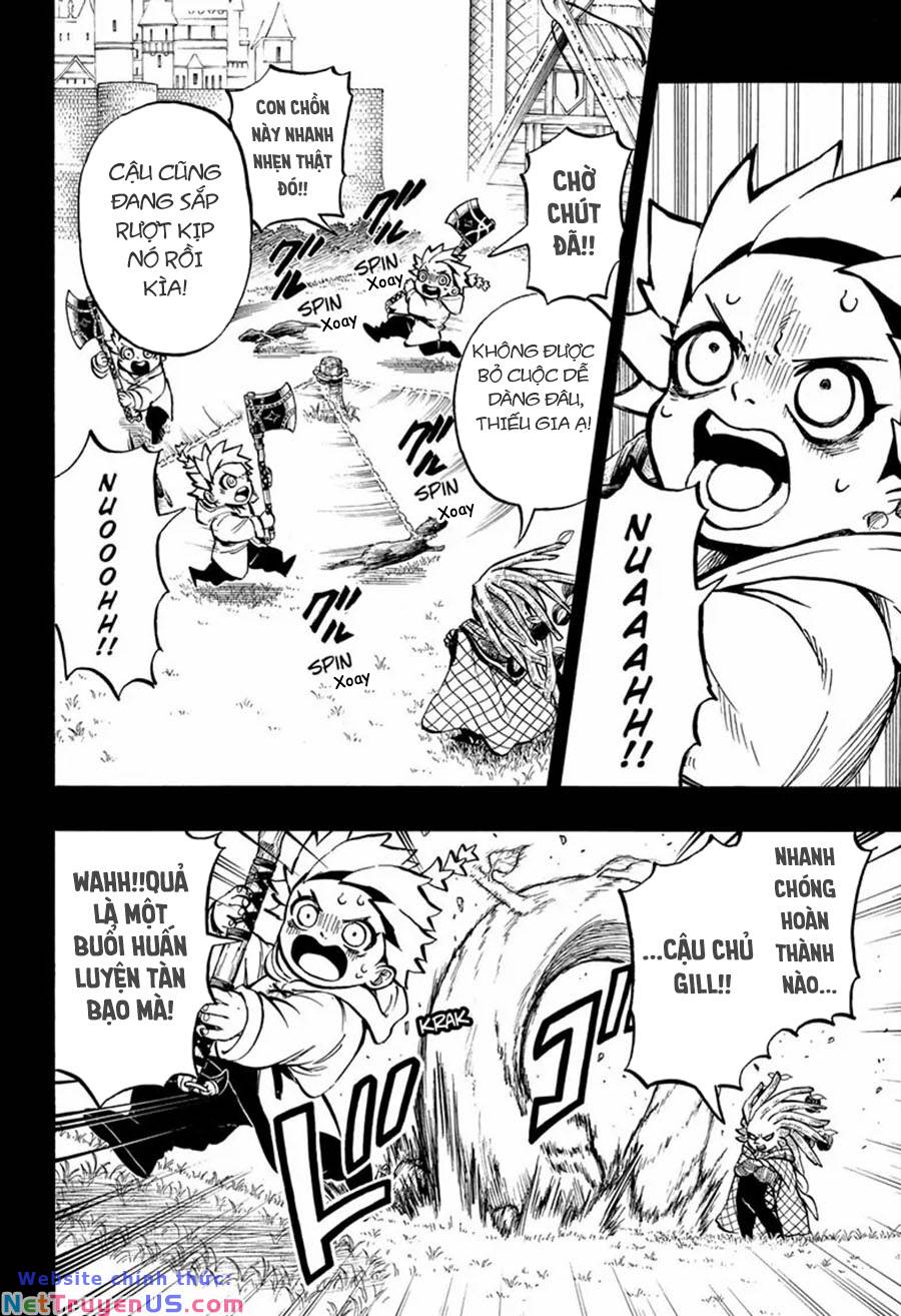 gill: "không ai có thể đánh bại ta khi ta dùng rìu!" chapter 13 4