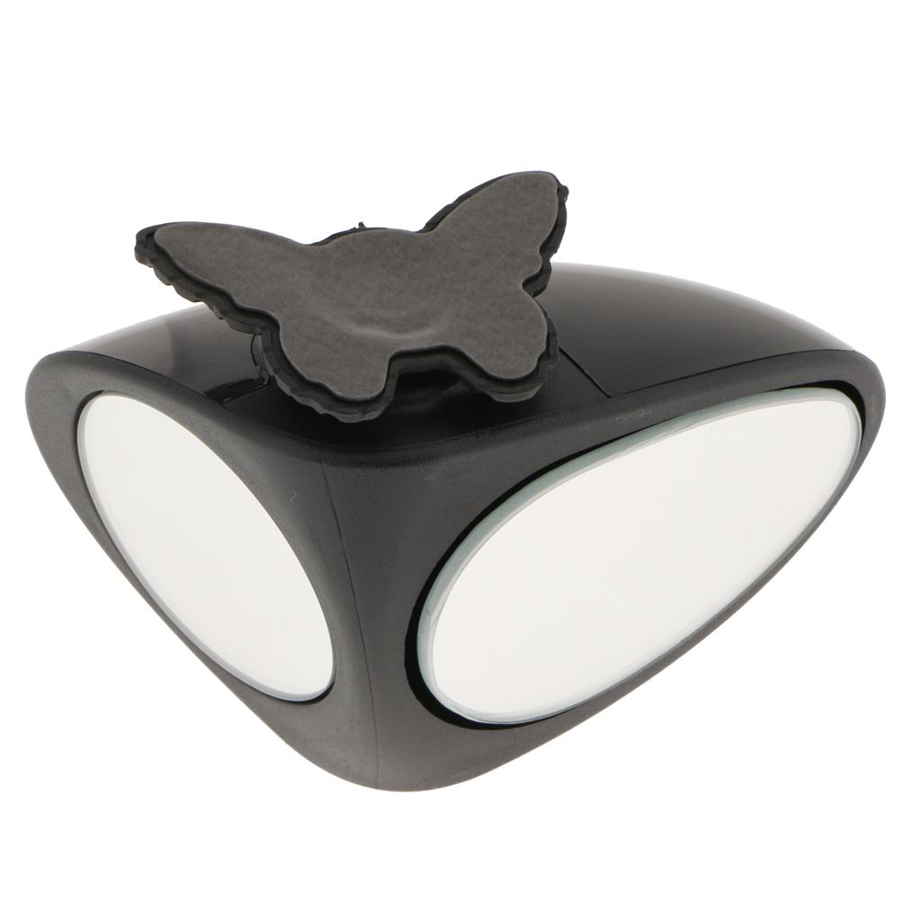 Waterproof Mirror - 2 in 1 Car Blind Spot Mirror Wide Angle Mirror 360 Rotation Adjustable Convex Rear View Mirror View Front Wheel Car Mirror