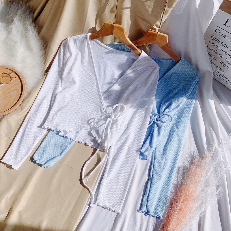 Áo Kimono Thun Gân cho các bạn gái