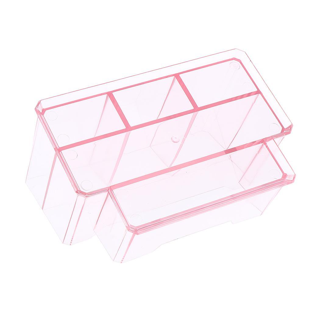 Nail Tools Organizer Cosmetic Display Stand Makeup Holder Box Acrylic