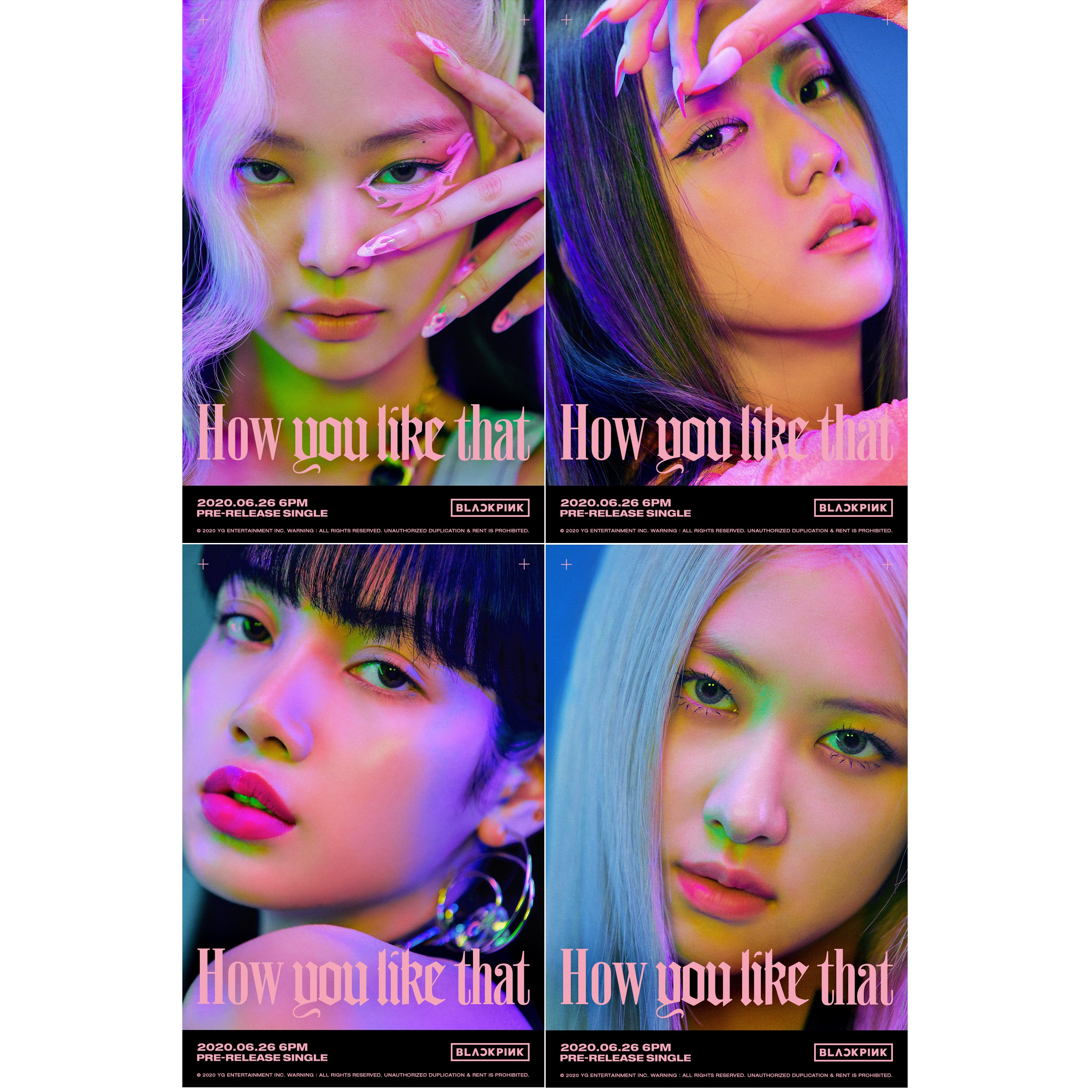 Poster BLACKPINK How You Like That