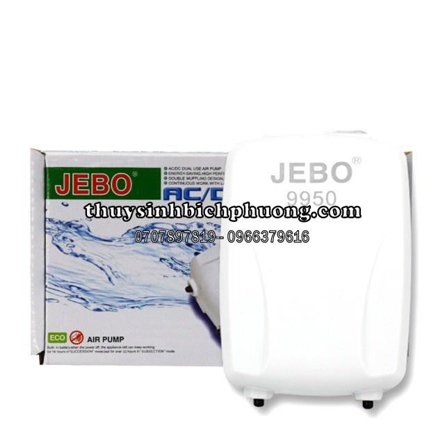 MÁY SỦI OXY TÍCH ĐIỆN JEBO 9950 | CUNG CẤP OXI TIỆN LỢI KHI VẤN ĐỀ CÚP ĐIỆN XẢY RA