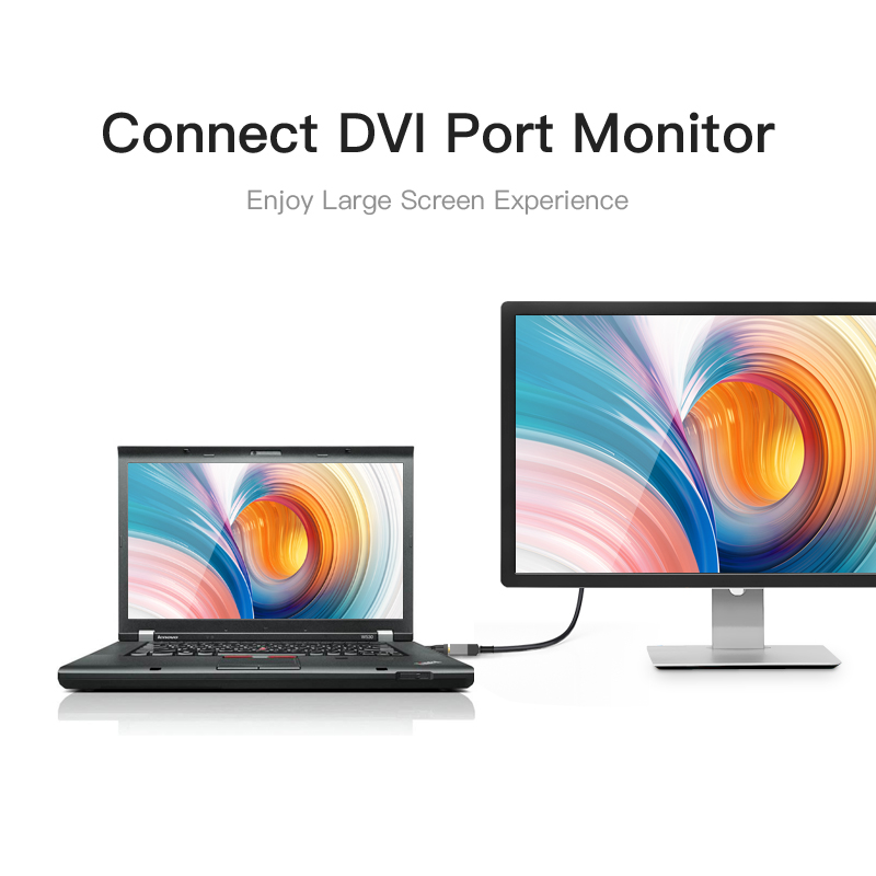 Đầu chuyển đổi HDMI to DVI Vention (và ngược lại) ECCB0 - Hàng Chính Hãng