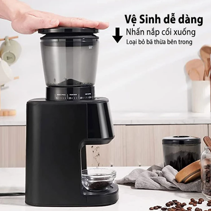 Máy Xay Hạt Cà Phê Espresso Thương Hiệu Shardor BD-CG015 (150W) - HÀNG NHẬP KHẨU