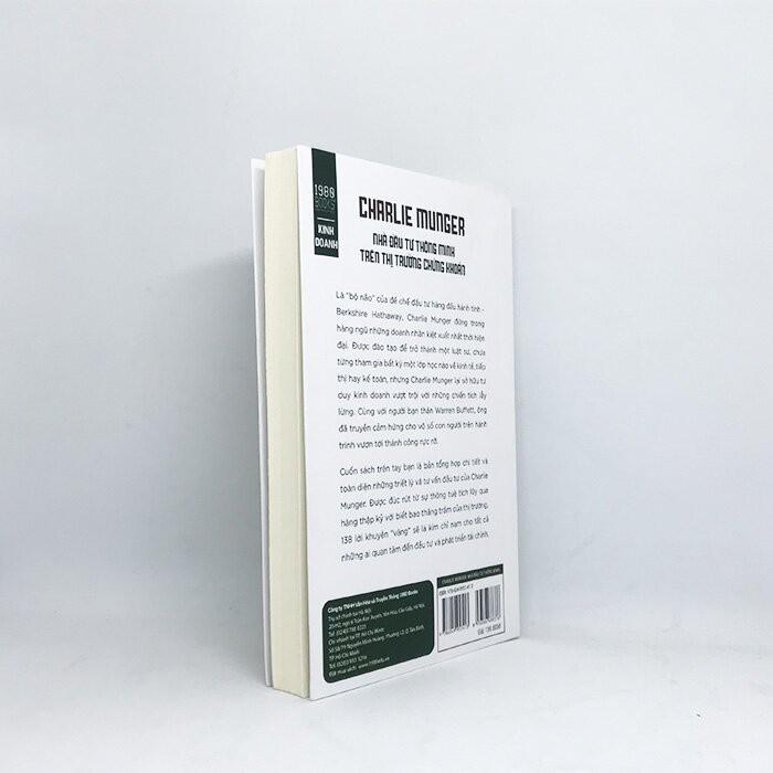 Sách Nhà Đầu Tư Thông Minh Trên Thị Trường Chứng Khoán  Charlie Munger - BẢN QUYỀN