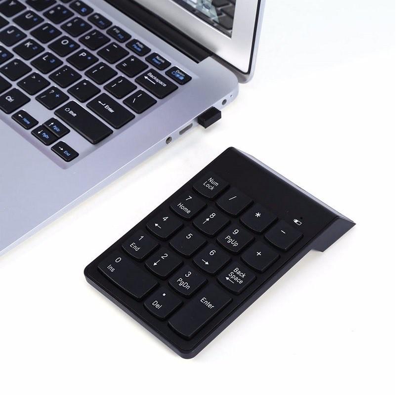 Bàn phím số không dây cho laptop Mini Number Keyboard - SIÊU GIẢM GIÁ