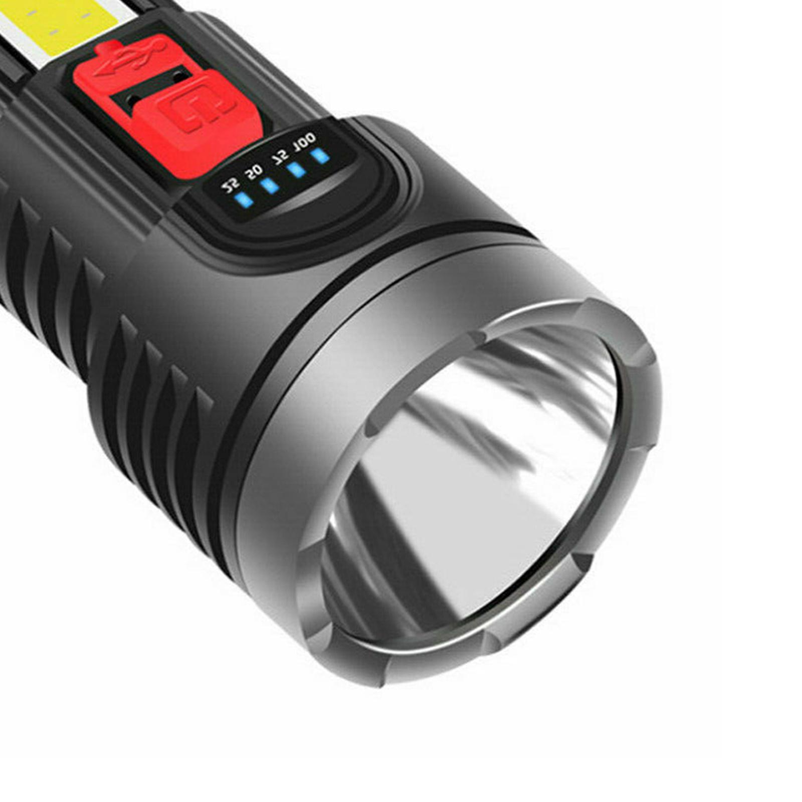 Super Bright 6000LM Torch Led Flashlight USB Rechargeable Lights