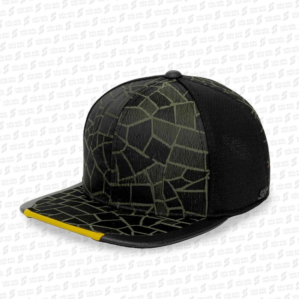 Mũ snapback hiphop nam nữ NÓN SƠN chính hãng MC210Đ-ĐXR1