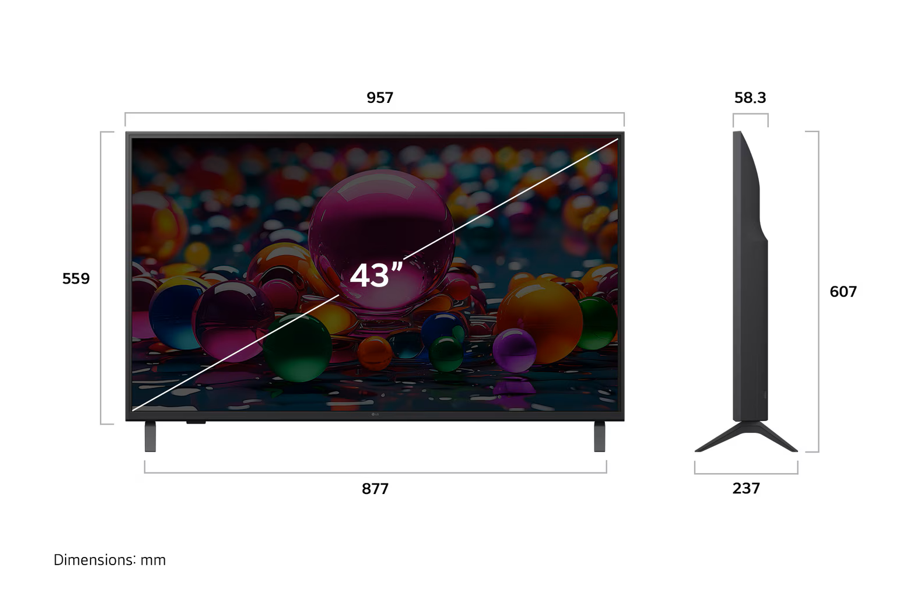 Smart Tivi LG 4K 43 Inch 43UA8450PSA- Hàng Chính Hãng