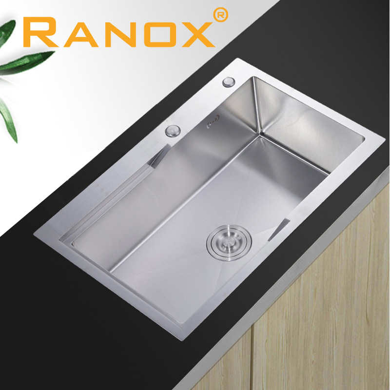 BỒN RỬA CHÉN 1 NGĂN LỚN RANOX RN4458