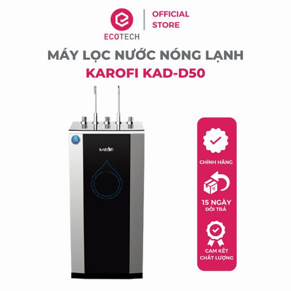 MÁY LỌC NƯỚC NÓNG LẠNH KAROFI KAD-D50 - hàng chính hãng