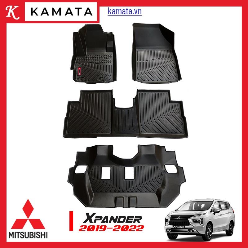 Thảm lót sàn ô tô Mitsubishi Xpander 2019 - 2022 TPE đúc nguyên khối