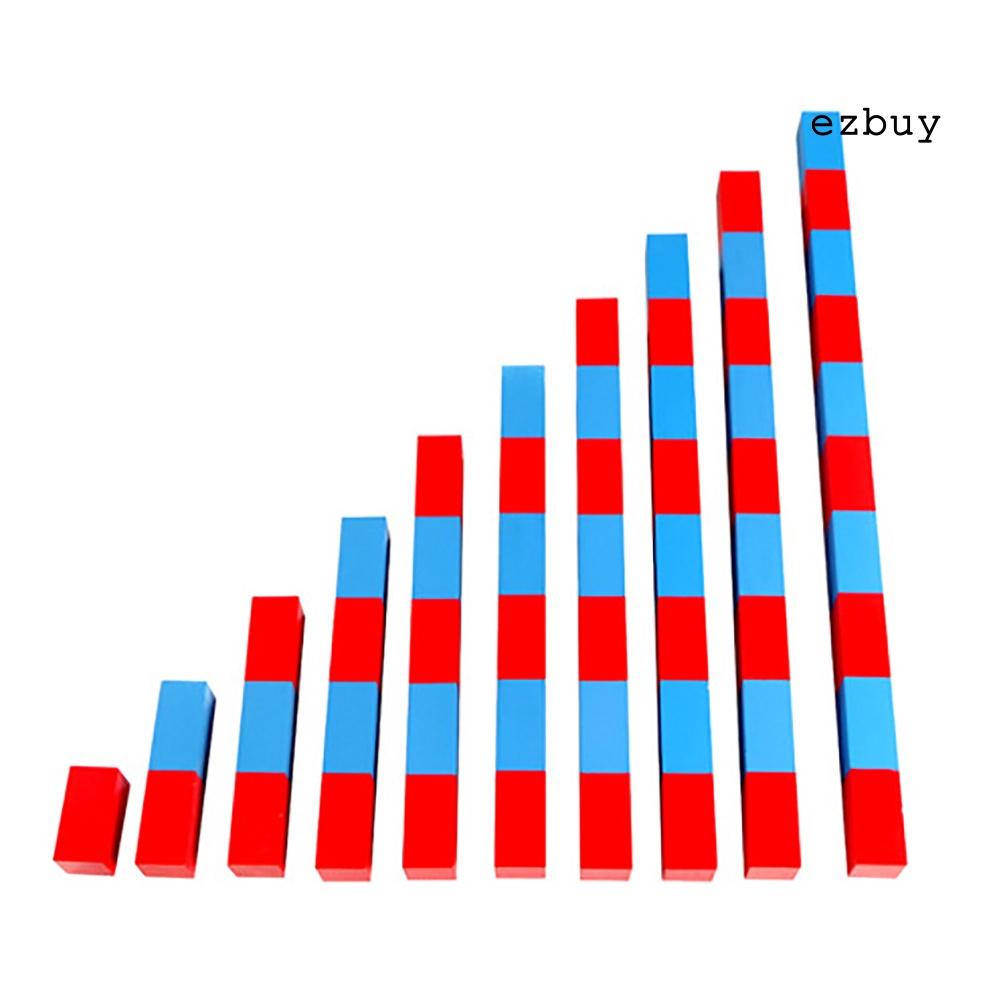 Set 10 Que Gỗ Học Toán Cho Bé