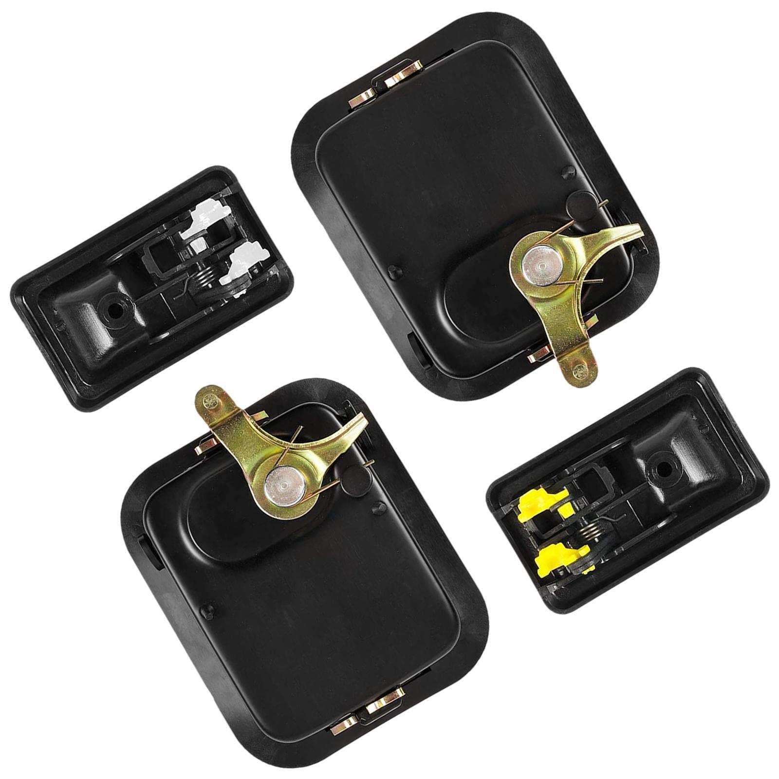 Door Handles Set Front  Durable Easy to Install for