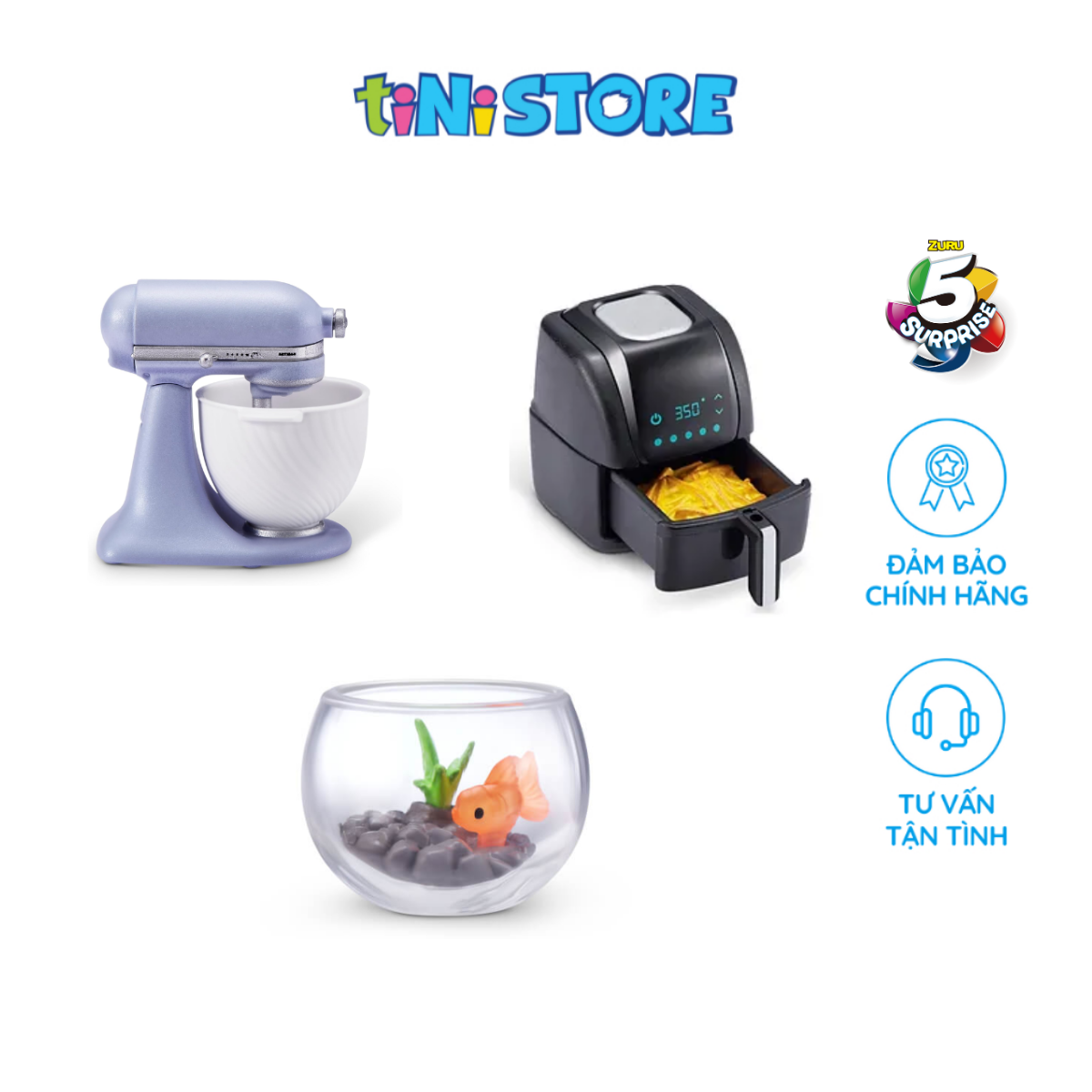 Đồ Chơi Trứng Sưu Tập Zuru Home Mini Brands 5 Surprise S1 77555GQ1