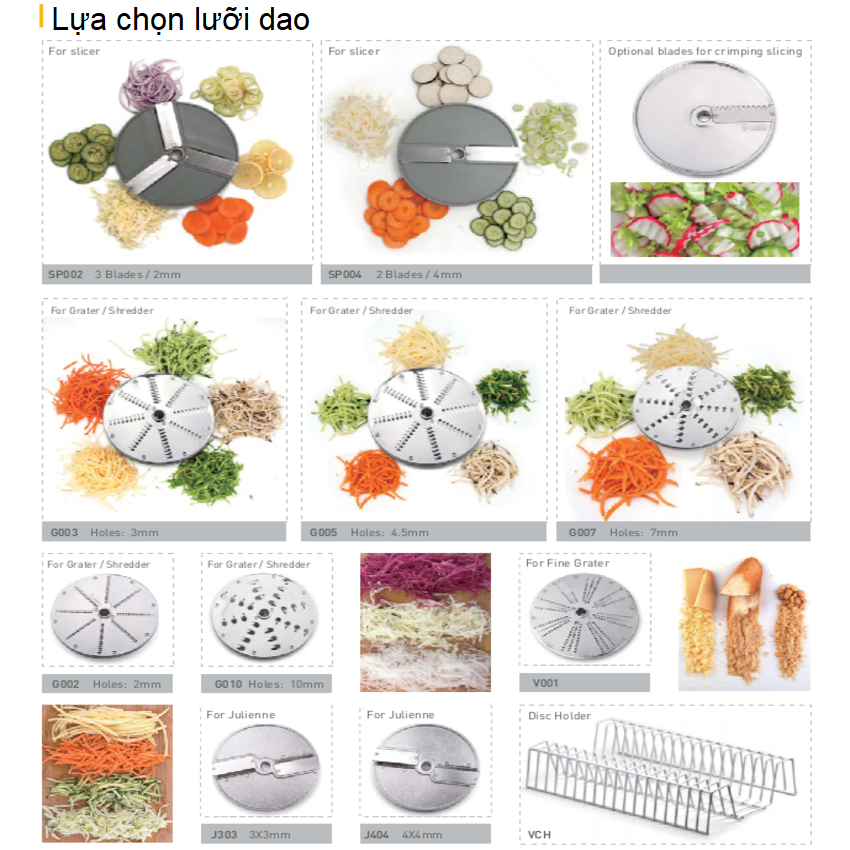 Máy thái rau củ quả công nghiệp chuyên nghiệp dùng cho nhà hàng, khách sạn thương hiệu Asaki VC65MS - Hàng nhập khẩu
