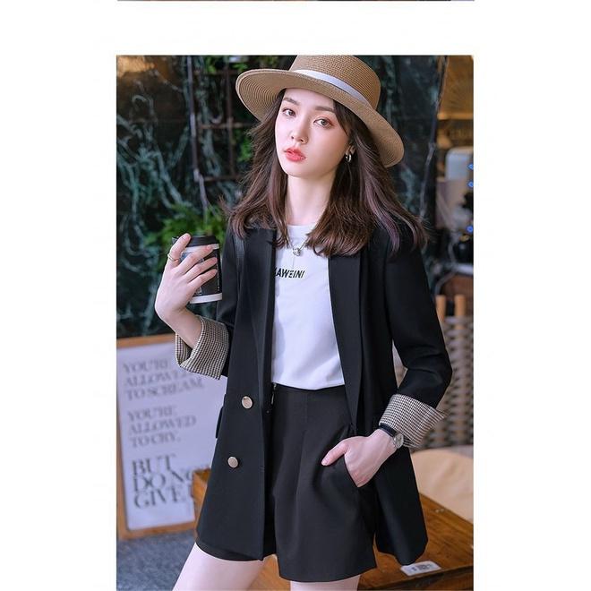 ÁO KHOÁC BLAZER PHỐI TAY CAO CẤP