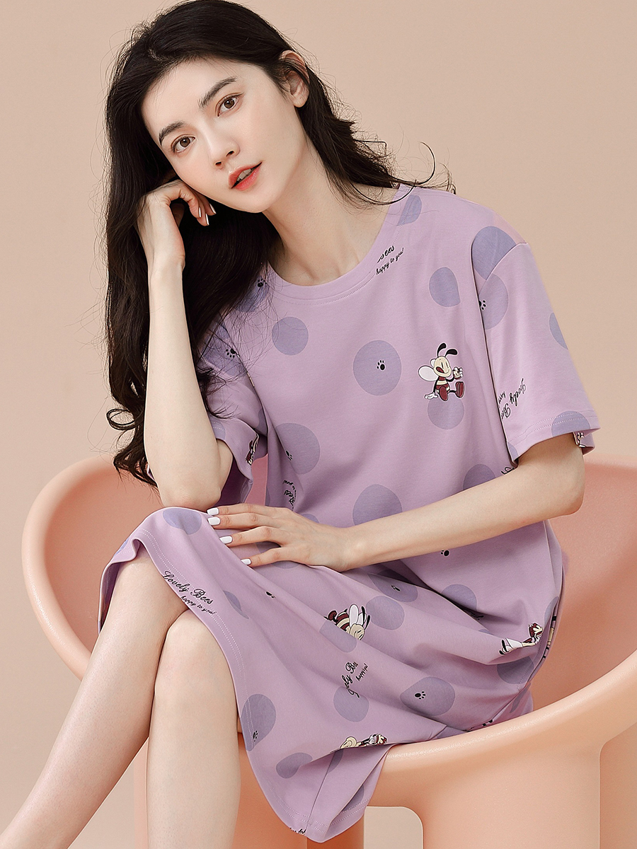 Váy mặc nhà cotton 8819