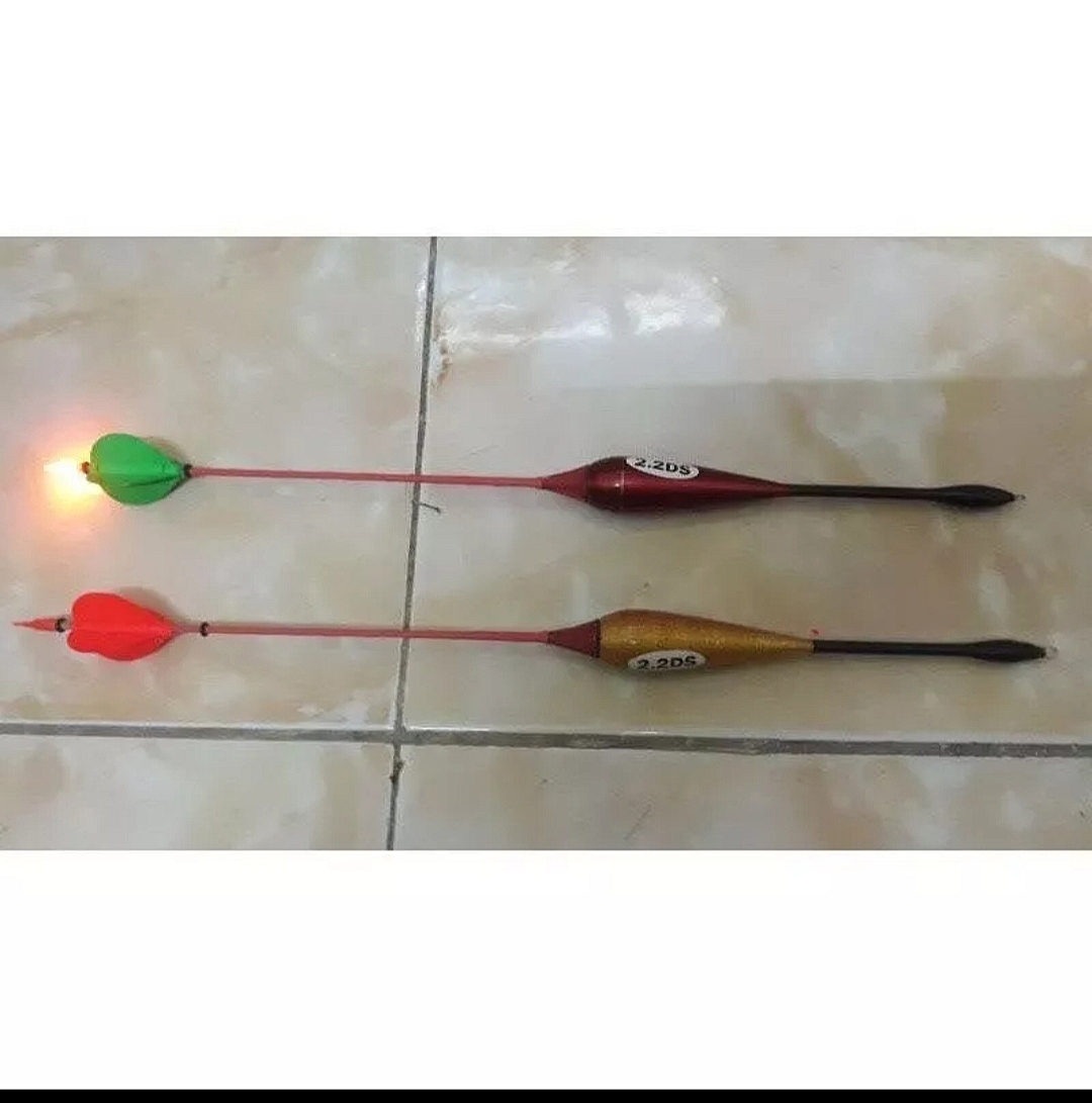 Phao câu lục đầu cần hai trong một  phù hợp với vị trí câu nước sâu..