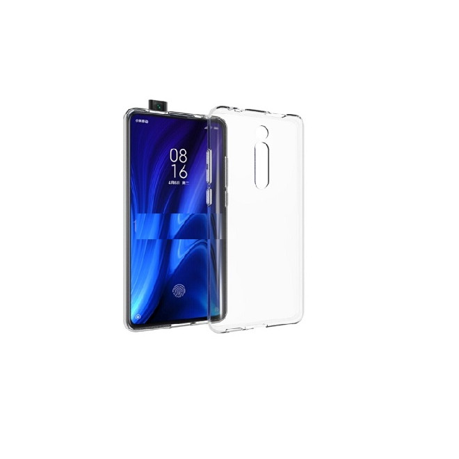 Ốp lưng silicon dẻo trong suốt dành cho Xiaomi Redmi K30 siêu mỏng 0.6mm