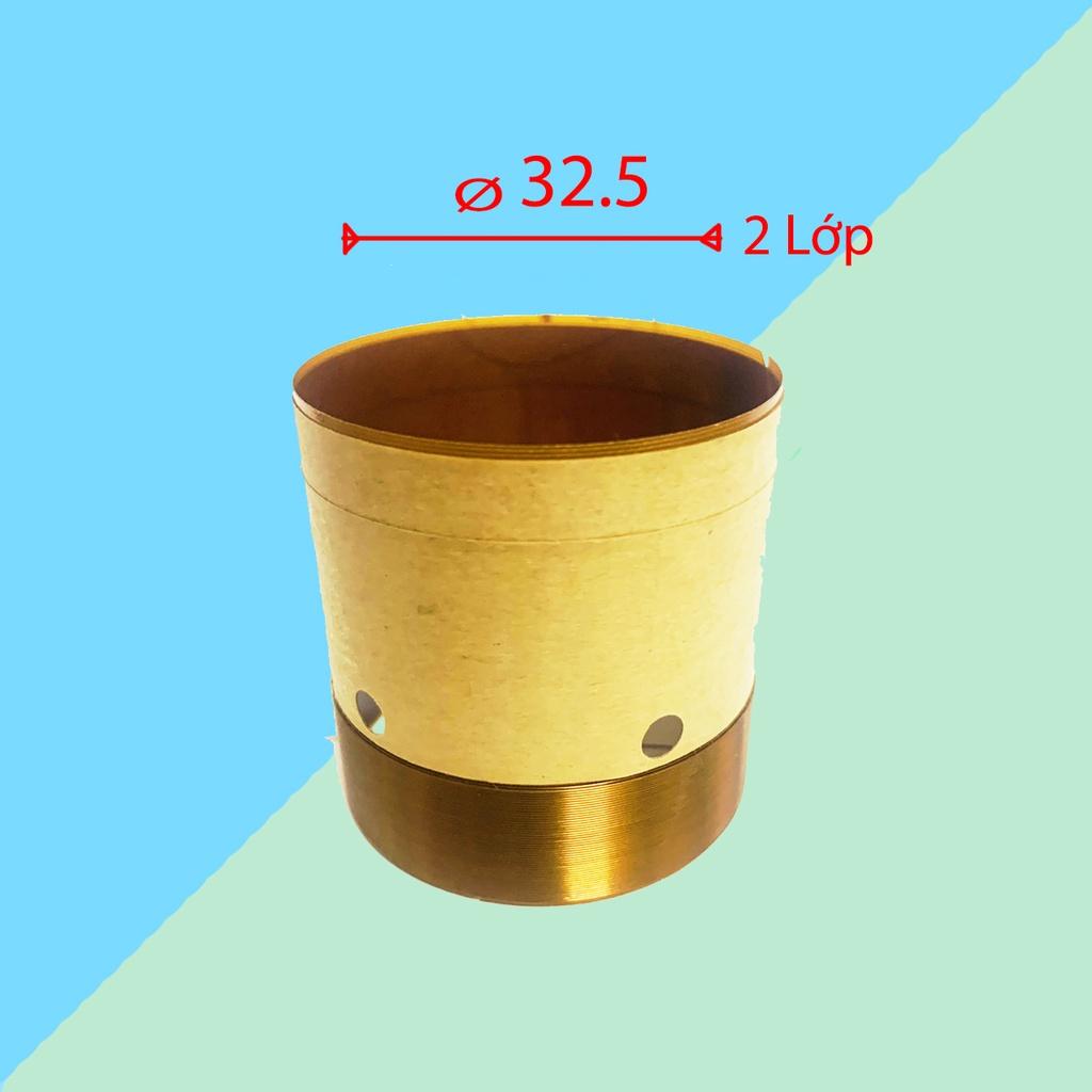Coil loa 32.5 2 lớp lõi đồng - côn loa 32.5 mm dây đồng